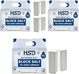 Block salt for water softeners, original pure food quality salt, softening salt block best for laundry kitchen dishwashing industrial & hotel use water softener salt block (3)