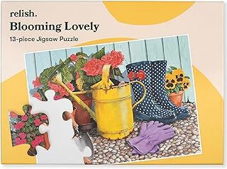 Relish - Dementia Jigsaw Puzzles for Adults - 13 Piece Blooming Lovely Puzzle - Activities & Gifts for Elderly People with Alzheimer's
