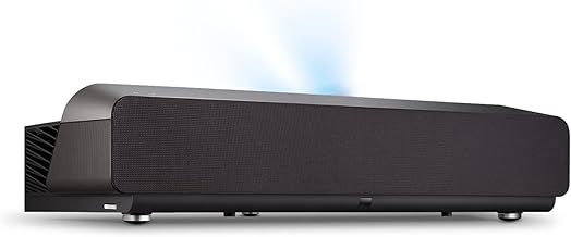 ViewSonic X1000-4K UHD 4K HDR Ultra Short Throw Smart LED Projector with Harman Kardon Soundbar and WiFi & Bluetooth, Ideal LED Projector for Home Cinema and Gaming