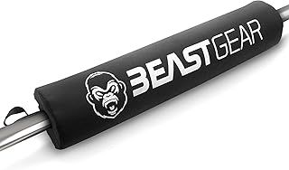 Barbell Pad - Heavy Duty, Weightlifting, Squat, and Hip Thrust Pads with Secure Hook & Loop Fastener - Cushioned Foam Protection for Weighted Bar