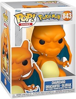 Funko POP! Games: Pokemon - Charizard - Collectable Vinyl Figure - Gift Idea - Official Merchandise - Toys for Kids & Adults - Video Games Fans - Model Figure for Collectors and Display