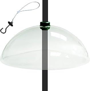 Universal Bird Feeding Station Baffle Dome For Stop Squirrels Stealing Bird Feed by Crystals®