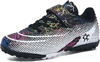 YHLLZY Kids Boys Football Boots Astro Turf Trainers Girls Soccer Athletics Training Shoes Teenager Outdoor Sport Shoes Sneakers for Unisex Kids