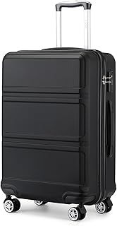 Kono Fashion Hand Luggage Lightweight ABS Hard Shell Trolley Travel Suitcase