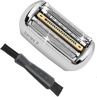 Shaving Head for Braun Little Cheetah 92S Gold-Plated Membrane Assembly, Replacement Part for Electric Shaver, Shaving Head Brown Series 9 Suitable for 9290cc 9291cc 9293s, Easy to Change