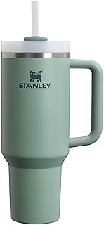 Stanley Quencher H2.0 Flowstate Tumbler 1.2L - Cold For 11 Hours - Iced For 48 Hours - Metal Water Bottle With Straw, Handle And Lid - Dishwasher Safe - Travel Mug For Cold Drinks - Shale