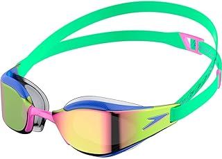 Speedo Unisex Mirrored Fastskin Hyper Elite Swimming Goggles Swim Goggles (1 Pack)