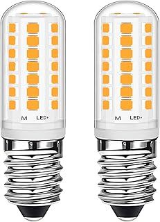 E14 LED Bulb 3W Warm White 28W Halogen Equivalent Energy Saving, E14 Small Edison Screw (SES) LED Light Bulbs 360LM for Freezer/Cooker Hood/Sewing Machine, AC220-240V, 2 Pack