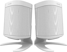 ONE, ONE SL, ONE Gen 2 & Play:1 Desk Stand, Twin Pack, White, Compatible with Sonos ONE & PLAY1 Speaker