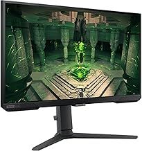Samsung Odyssey G4B Gaming Monitor LS27BG400EU, 27 Inches, IPS Panel, Full HD Resolution, AMD FreeSync Premium, G-Sync Compatible, 1ms (G/G) Response Time, Refresh Rate 240Hz, Black