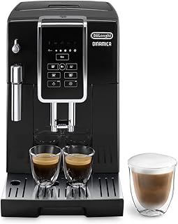 De'Longhi Dinamica ECAM 350.15.B Fully Automatic Coffee Machine, Stainless Steel, 1450 W, 1.8 liters, Black