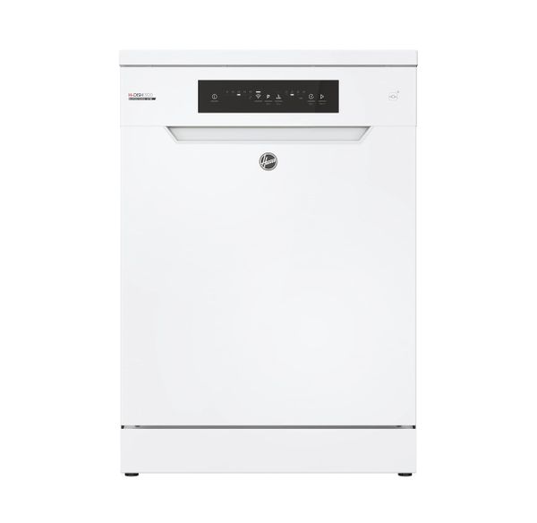 Hoover H-DISH 300 Freestanding Dishwasher, 13 Place Settings, Class C, Wi-Fi & Bluetooth, Maxi Tub, Rapid Wash & Start Delay, White, 60x60x85 cm - HF 3C7L0W-80