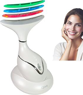 QTIEST Care Face Massager, Anti-Aging & Skin Toning Facial Massager, Microcurrent EMS Red Light Face Lifting Device, Face Sculpting Lift Tool, Non-Invasive Clean Beauty Facial Device