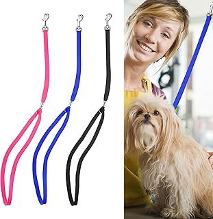 Noose 3 Pcs Restraints Dog Grooming Harness Pet Strap Dog Grooming Belly Strap for Table Pet Shower Strap for Pet Baths Grooming Tables Bathtubs Outdoor Activities