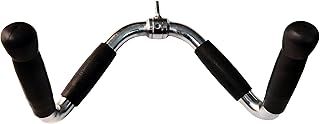 Rivotrance Lat Cable Machine Attachment - Versatile Tricep & Curl Pulldown Bar with Revolving Rubber Handle for Gym Strength Workout, Perfect for Cable Machines and Lat Pull Down Bar Exercises
