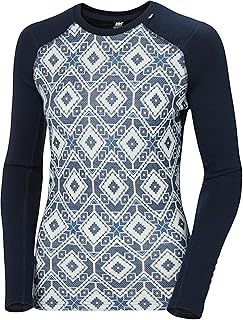 Helly Hansen Women's W LIFA Merino Midw Gra Crew Baselayer Jacket