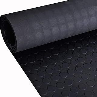 Coin Rubber Roll Flooring Matting | 3mm Thick | 1m Wide | Up to 15m Length (1m x 2m)