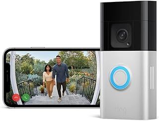 Ring Battery Video Doorbell Plus | DIY Wireless Video Doorbell Camera with 1536p HD Video, Head-To-Toe View, Quick Release Battery Pack | Easy to install (5min)