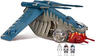 Star Wars Micro Galaxy Squadron Republic Gunship (Muunilinst-10) - 8-Inch Starfighter Class Vehicle with Three Micro Figure Accessoriesories