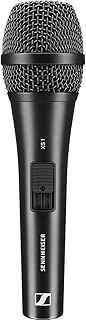Sennheiser XS 1 Dynamic Cardioid Vocal Microphone | Microphone Clamp & Transport Bag Included | For Singers, Presenters & Entertainers | Black (507487)