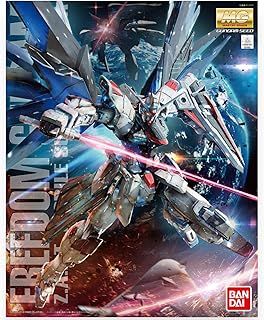BANDAI Hobby MG Freedom Gundam (Ver. 2.0) "Gundam Seed 1/100, Multi-Colored, 8" (BAN204883)