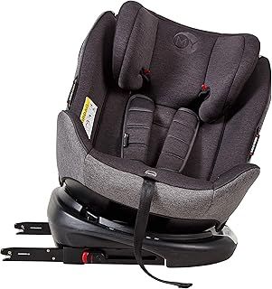 MyChild Chadwick Group 0123 ISOFIX 360 Spin Car Seat, Grey, 6 kg