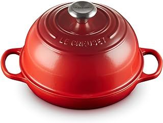 Le Creuset Signature Cast Iron Bread Oven, 24cm, Cerise, 21301240600430