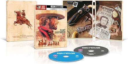 The Outlaw Josey Wales Steelbook [4K Ultra HD] [1976] [Region Free]