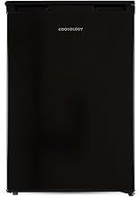 Cookology UCFZ86BK Freestanding Undercounter Freezer - 55cm Width / 86 Litre Capacity -Practical Reversible Door - 3 Large Freezer Drawers - 4 Star Rating - Black