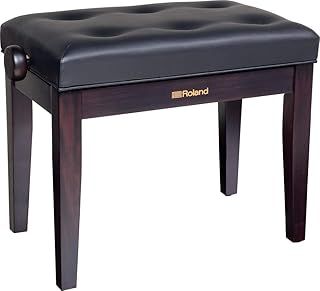 Roland Piano Bench In Rosewood with Vinyl Seat - Rpb-300Rw