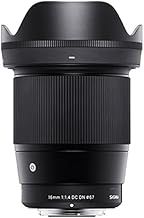 Sigma 402965 16 mm F1.4 DC DN Contemporary Sony E Lens - Black