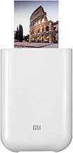 Xiaomi Mi Portable Photo Printer, portable laser printer, glossy photo paper, thermal printing, multiple filters, photo collage, Bluetooth/USB/WiFi connection, white, Italian version