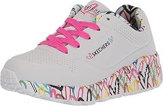 Skechers Girl's Uno Lite Lovely Luv Sneaker