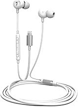 Thore iPhone Earphones (V60) Wired in Ear Lightning Earbuds (Apple MFi Certified) Headphones with Microphone/Remote for iPhone 13 Pro Max/12/11/Xr/Xs/X/SE/8/7 - White