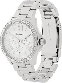 FOSSIL Cecile Watch for Women, Chronograph movement with, Stainless steel or Leather Strap