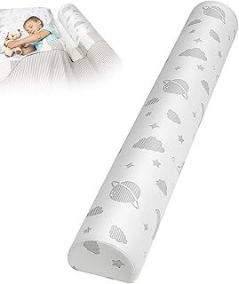 Lilian&Gema Toddler Bed Guard with Washable Cover – Bed Rail for Single, Queen, King, Twin & Full-Size Beds – 1 Pack Toddler Bed Bumper for Safe Sleeping