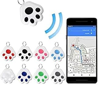 Cat Dog Mini GPS Tracking Locator Prevention Anti-Lost Waterproof Portable Bluetooth Tracker- for Luggages Kids Pets Luggage (Black)