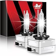WinPower D3S 35W Xenon Bulb HID Replace Kit 12V Car Headlight Discharge Lamp 6000K White X-treme Light, 1 Pair