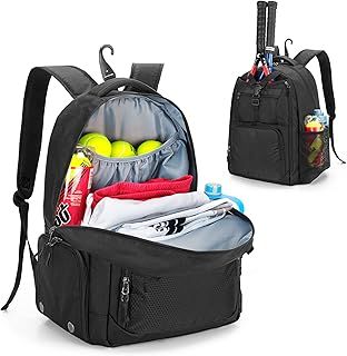 DSLEAF Tennis Bag for Men/Women to Hold 2 Racket, Tennis Backpack with Seperate Shoe Space for Sport and Training
