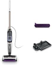 Shark SteamPickUp 3-in-1 Steam Mop for Hard Floors, Chemical-Free Cleaning, Cleans & Separates Wet & Dry Debris, 420ml Capacity, Inc. Extra Brush-roll, Storage Dock & Brush-Roll Holder, White SD200UK