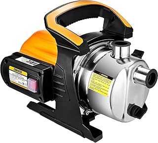 Water Pump: DEKO Submersible Water Pump 400W 8000L/H, Portable Water Sump Pump to Empty Pool, Water Drainage Pump for Clean and Dirty Water for Garden Pond, Pools and Ditches Float Switch