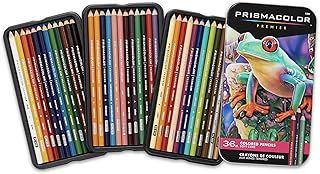 PRISMACOLOR 92885T Premier Colored Pencils, Soft Core, 36 Piece
