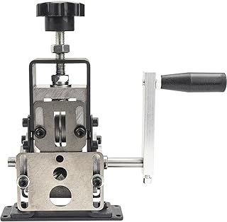 sports flyfree Manual Wire Stripping Machine, 0.06''-0.98'' Wire Stripper Tool with Hank Crank, Multifunctional Copper Wire Peeler Machine for Scrap Copper Recycling