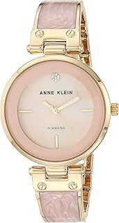 Anne Klein Women's Genuine Diamond Dial Bangle Watch