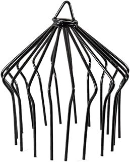 Chimney Bird Guard Steel Conical Cage Cowl Anti-Nest Chimney Protection - 210mm Black