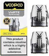 Voopoo Vmate Pods V3 Top Fill (0.7) - 2 Pack - No Nicotine (0.7ohm)