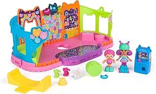 Gabby’s Dollhouse, Party Room Playset with Exclusive Toy Figures, Doll’s House Furniture, Accessories and Fidget Play, Kids’ Toys for Girls and Boys Aged 3+