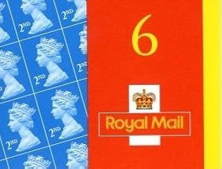 6 x 2nd Class Standard Stamps Royal Mail Post Office