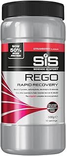 Science in Sport REGO Rapid Recovery drink powder strawberry 500 g tub strawberfl