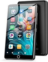 144GB MP3 Players with Bluetooth WiFi, 2000mAh MP4 Players with 4" Touchscreen and Speaker, Android 13 OS MP3 Music Players with Spotify Kids, Audible, Amazon Music, Play Store